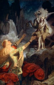 Helgi Hundingsbane retourne à Valhalla, 1890 - James Doyle Penrose