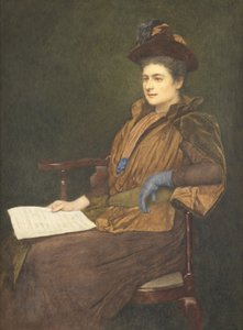 Mlle Agnes Ashbee, 1890 - James Dromgole Linton