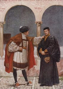 Le Marchand de Venise de Shakespeare : Antonio et Bassanio - James Dromgole Linton