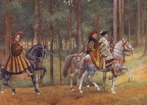 Le Marchand de Venise de Shakespeare : Bassanio et Gratiano - James Dromgole Linton