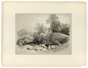 Bettws, N. Pays de Galles, de Picturesque Selections - James Duffield Harding