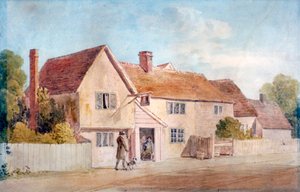 Cottages à Chadwell, Essex, 19e siècle - James Duffield Harding