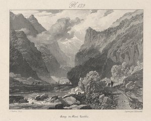 Gorge du Mont Terrible - James Duffield Harding