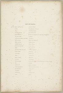 Liste des planches, de Le Parc et la Forêt - James Duffield Harding