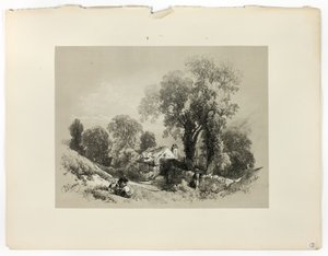 Près de Bettws y Coed, N. Pays de Galles, de Sélections Pittoresques - James Duffield Harding