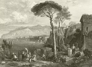 Plaine et baie de Sorrente, Italie - James Duffield Harding