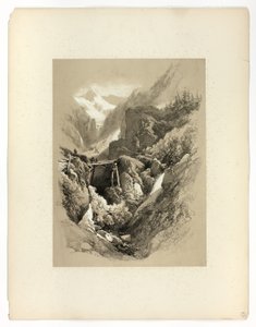 Saint Gothard, W. Wasen, de Sélections pittoresques - James Duffield Harding