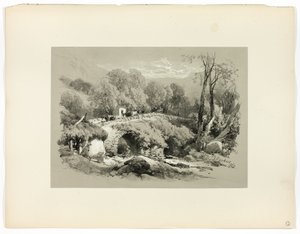South Brent, Devon, de Sélections pittoresques - James Duffield Harding