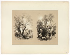 South Brent, de Sélections pittoresques - James Duffield Harding