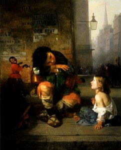 Le garçon savoyard à Londres, 1865 - James Edward Freeman
