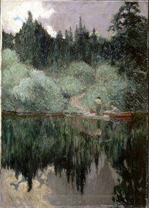 Éclaircie après la pluie, rivière Maganatawan, Ontario - James Edward Hervey Macdonald