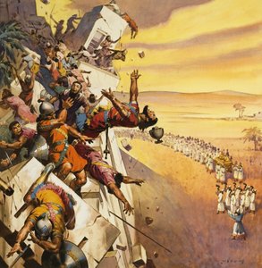 Josué aux murs de Jéricho