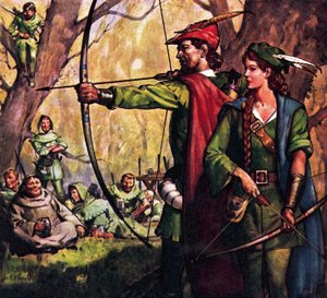 Robin des Bois et Maid Marian - James Edwin McConnell