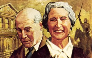 Sir Lewis Casson et Dame Sybil Thorndike
