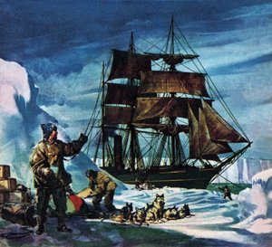Le Terra Nova en Antarctique - James Edwin McConnell
