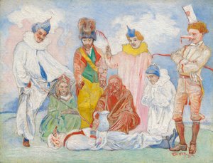 Baptême de masques, 1891 - James Ensor