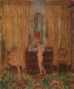 Enfants à leur toilette du matin (Enfants s