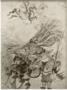 Chinoiserie (guerriers chinois) - James Sidney Ensor
