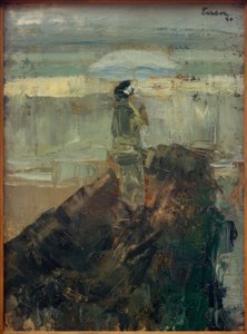 La dame sur la jetée