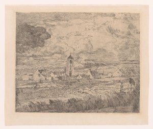 Vue de Mariakerke - James Ensor