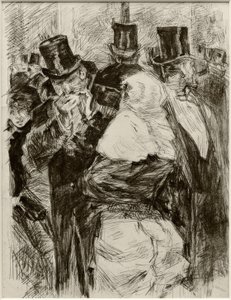 Réunion mondaine - James Sidney Ensor