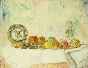 Nature morte aux fruits - James Ensor