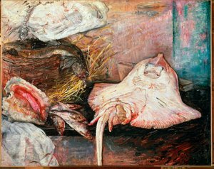 Nature morte avec raie