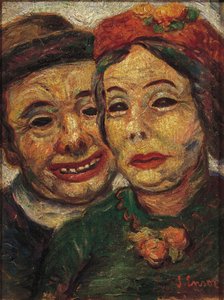 Le couple masqué - James Ensor