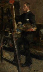 Le peintre Alfred William Finch
