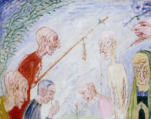 Les pèlerins - James Ensor