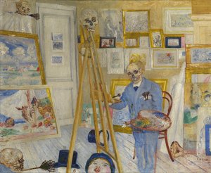 Le Peintre squelette, 1896