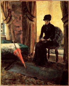 La dame sombre - James Ensor