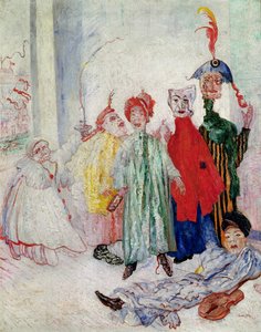 Les Masques Étranges - James Ensor