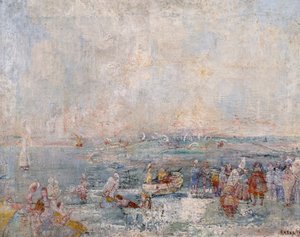 Le carnaval sur la plage - James Ensor