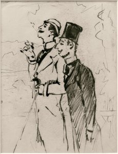 Deux messieurs - James Sidney Ensor