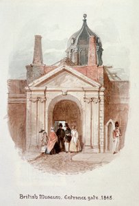 Musée britannique, porte d