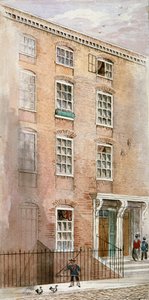 Maisons à Crane Court, près de Fleet Street, City de Londres, 1840 - James Findlay