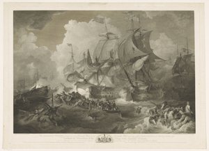 Victoire de la flotte anglaise sur la flotte française, 1794