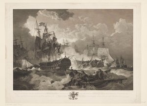 Bataille de Camperdown, 1797 - James Fittler
