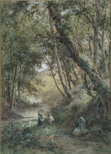 Près du ruisseau - James George Bingley
