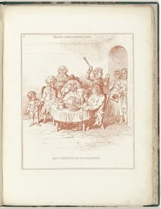 Comité pour les nécessiteux, 1795 - James Gillray (possibly)
