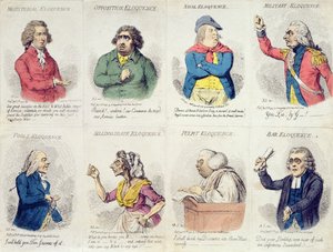 8 vignettes représentant l