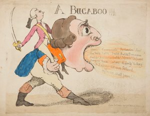 Un épouvantail !!! 1792 - James Gillray