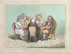 Une histoire décente, publiée par Hannah Humphrey en 1795