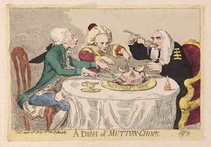 Un plat de côtelettes de mouton