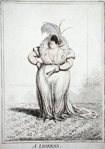 Une lionne - James Gillray
