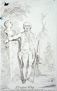 Un whig uniforme - James Gillray