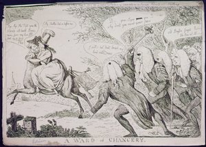 Un pupille de la chancellerie - James Gillray