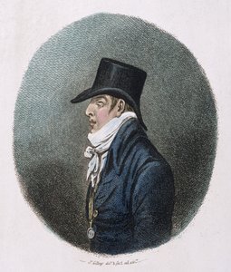 Un portrait, publié par Hannah Humphrey en 1799 - James Gillray