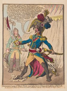 Bonaparte apprenant la victoire de Nelson jure par son épée d